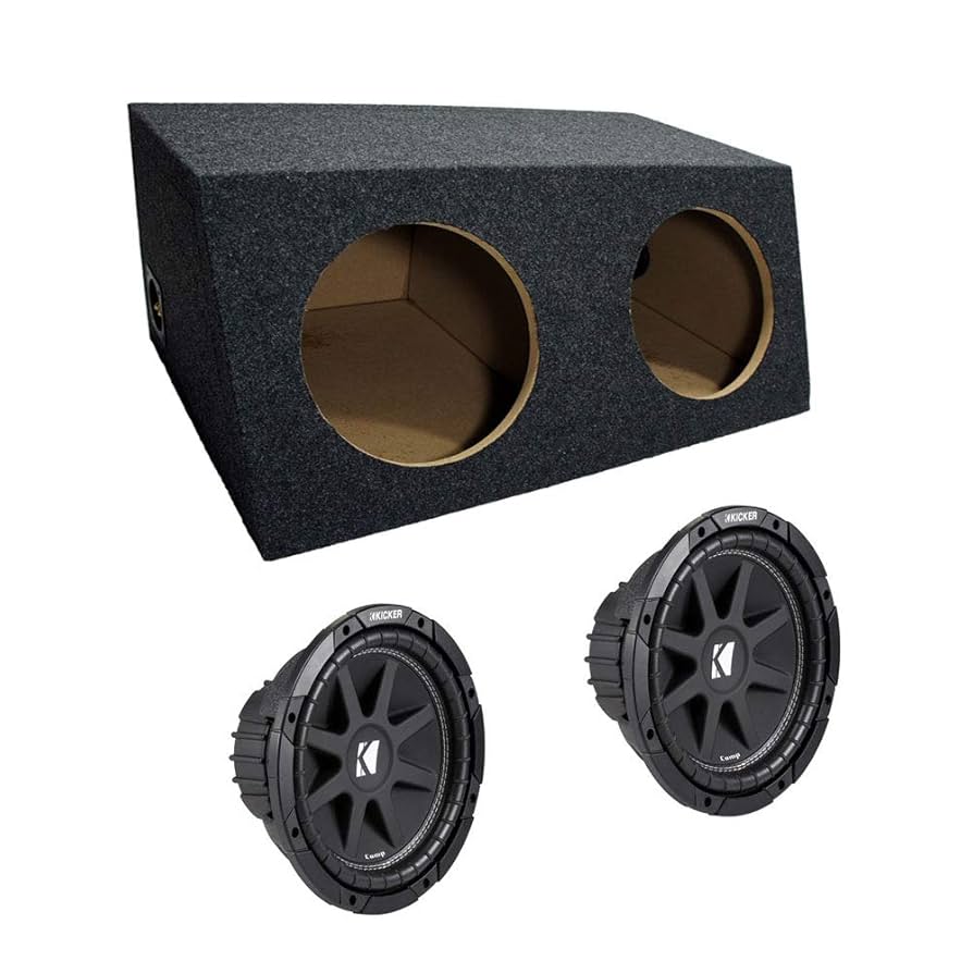 10インチx2 ウーファーボックス バスレフ Amazon.co.jp: KICKER TCWC102 CompC 10インチ サブウーファー